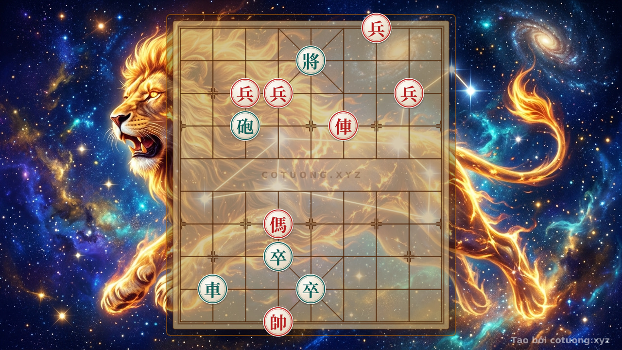 Thế cờ: Cloud and Wind Furious Battle: 
