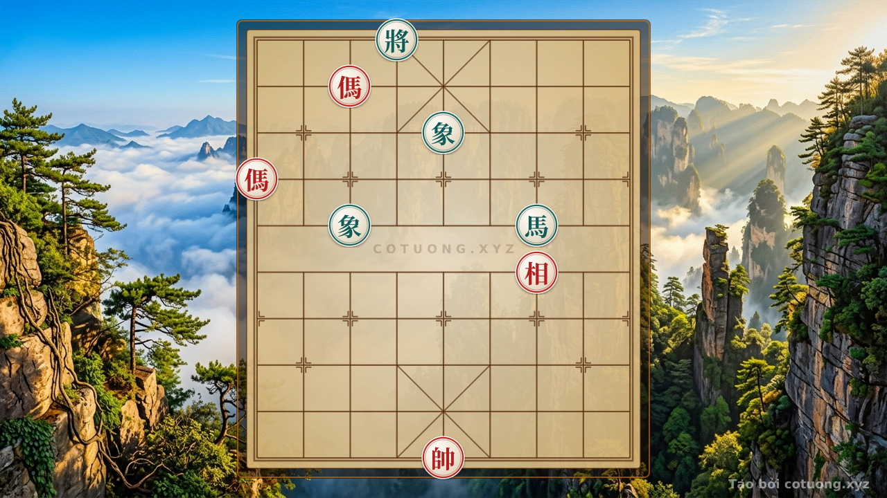 Thế cờ: Art of Countering Attacks: Turning Red's Threats into Reversal Opportunities in Xiangqi — Cờ Tướng Online