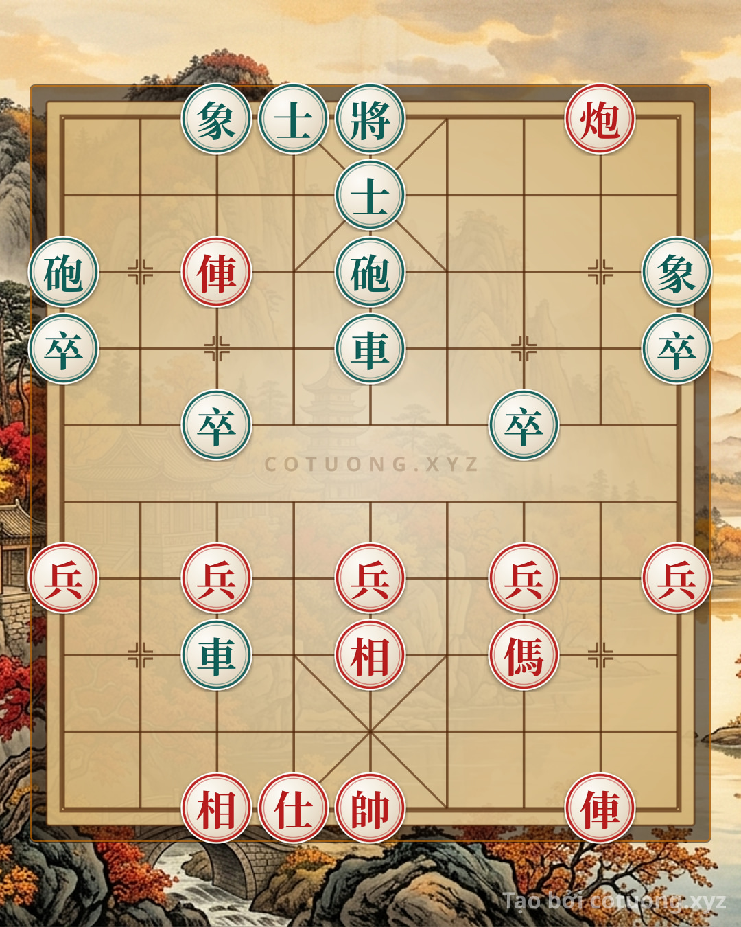 Challenge: Hidden Xiangqi Mastery: The 2 Rooks, 1 Cannon, 1 Horse vs. 2 Rooks, 2 Cannons, and 4 Pawns - When Tactical Sacrifice Meets the Xichibi Strategy - Can you solve it?