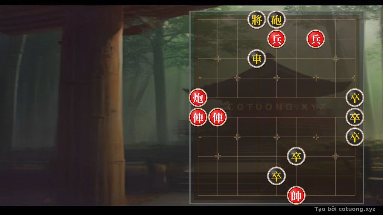 Thế cờ: Red's Breakthrough: How Red Reconstructs the Battle from the Bloody 'Red-Black' Encirclement — Cờ Tướng Online