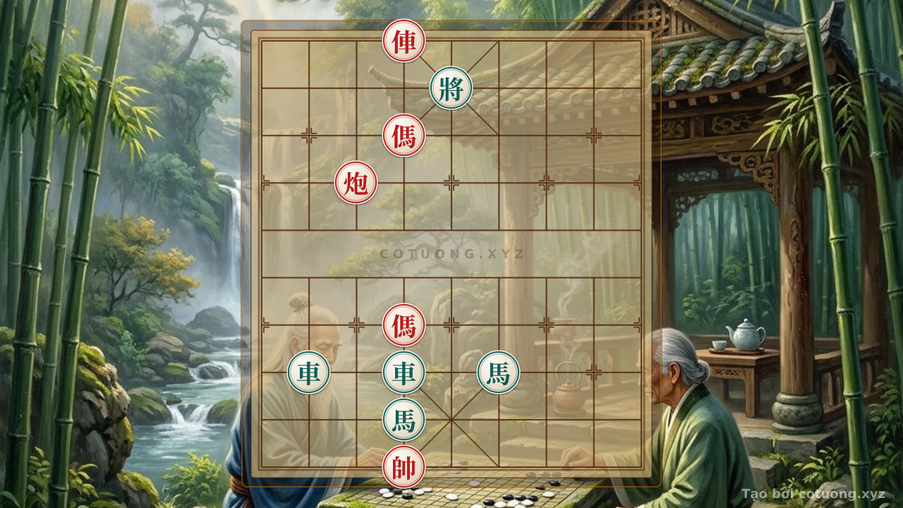 Thế cờ: Breaking the Xiangqi Opening: The Secret to Countering Red's Rook on 6th Rank — Cờ Tướng Online