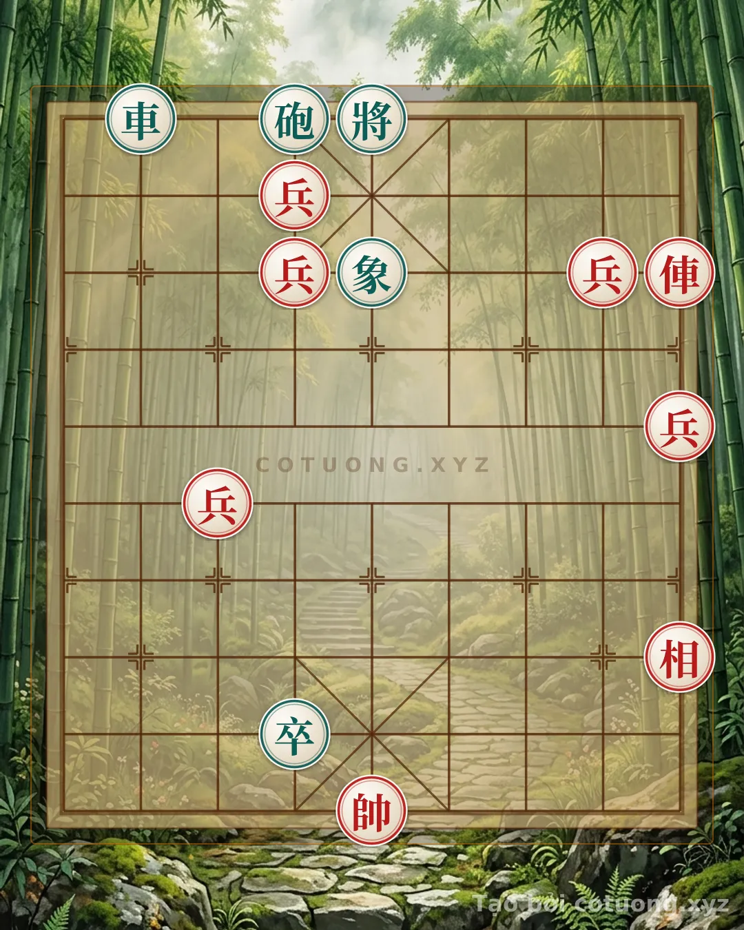Thế cờ: The Deadly Trap: Red General Must Be Careful — Cờ Tướng Online