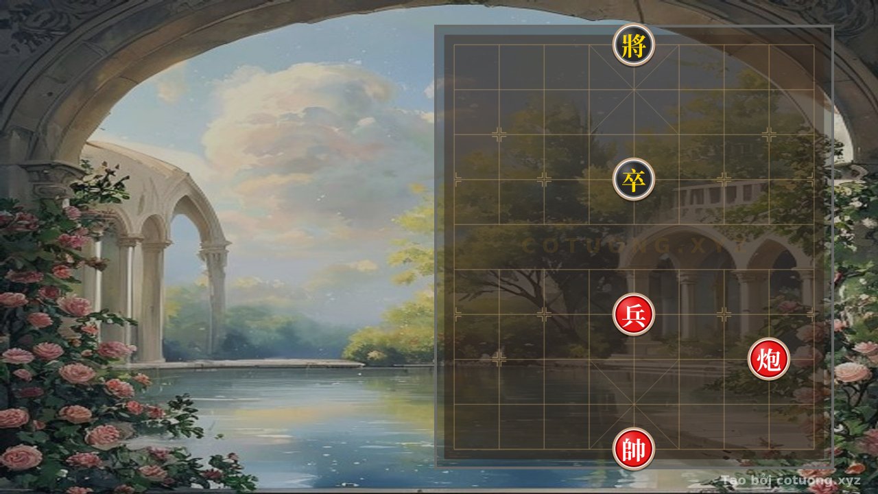 Thế cờ: Cannon Pawn Decisive Battle Pawn: Tactical Checkmate in Basic Chess Position — Cờ Tướng Online