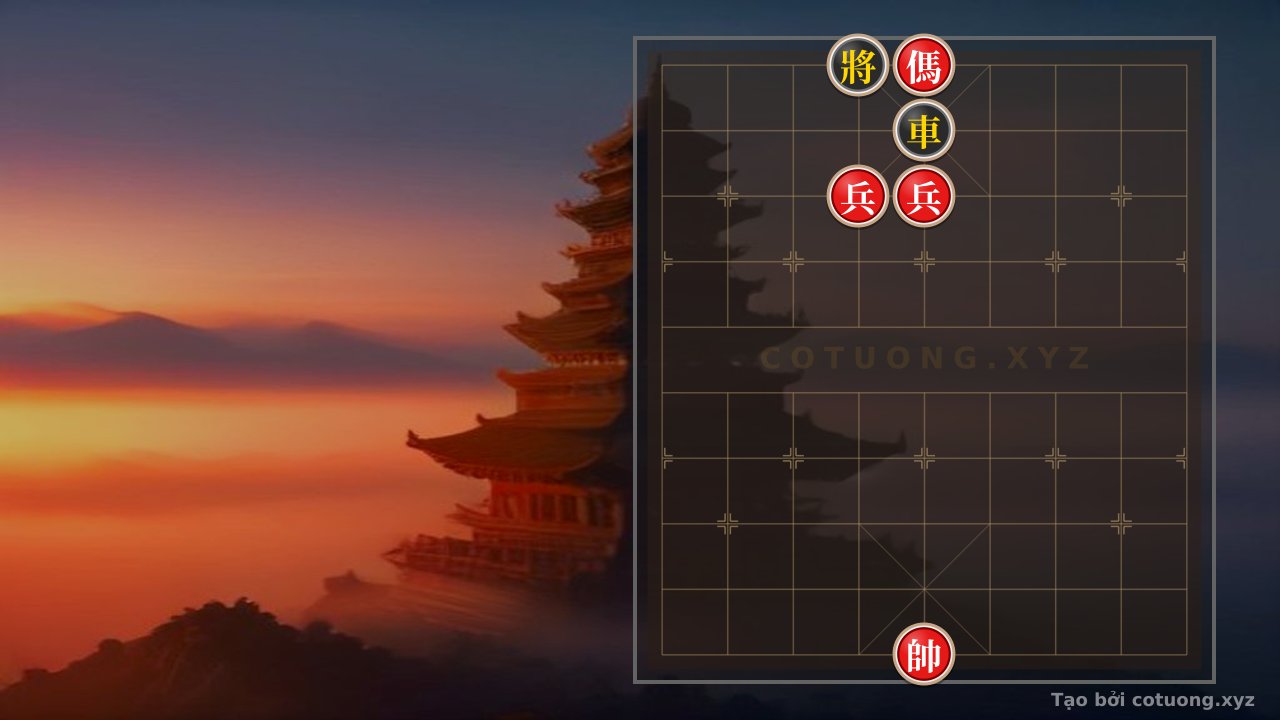 Thế cờ: Xiangqi Online: Black Defense Tactics When Opponent Has Two Horses — Cờ Tướng Online