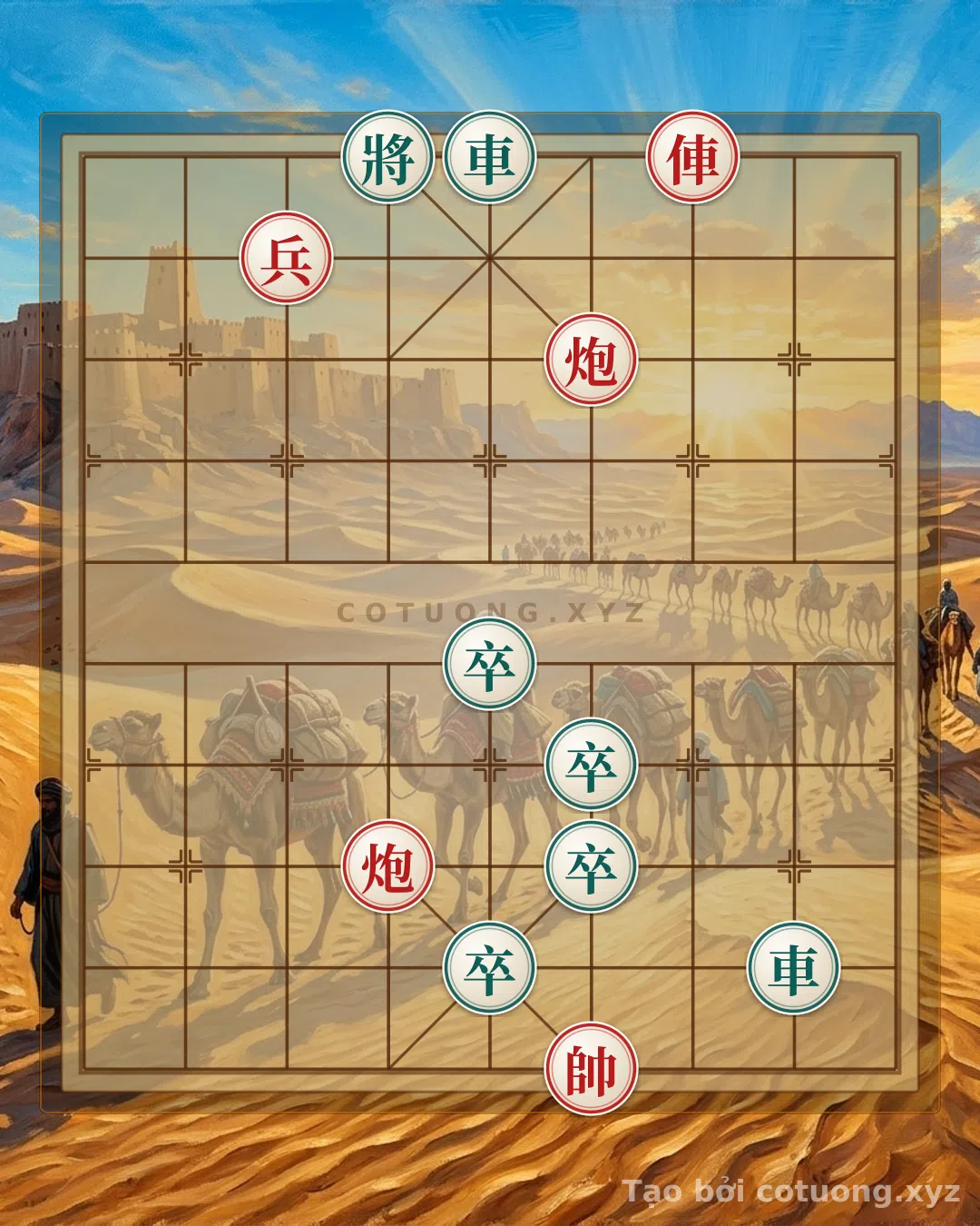 Challenge: The 'Red Chariot on File 3' Trap in Xiangqi: Warning of Deadly Mistakes - Can you solve it?