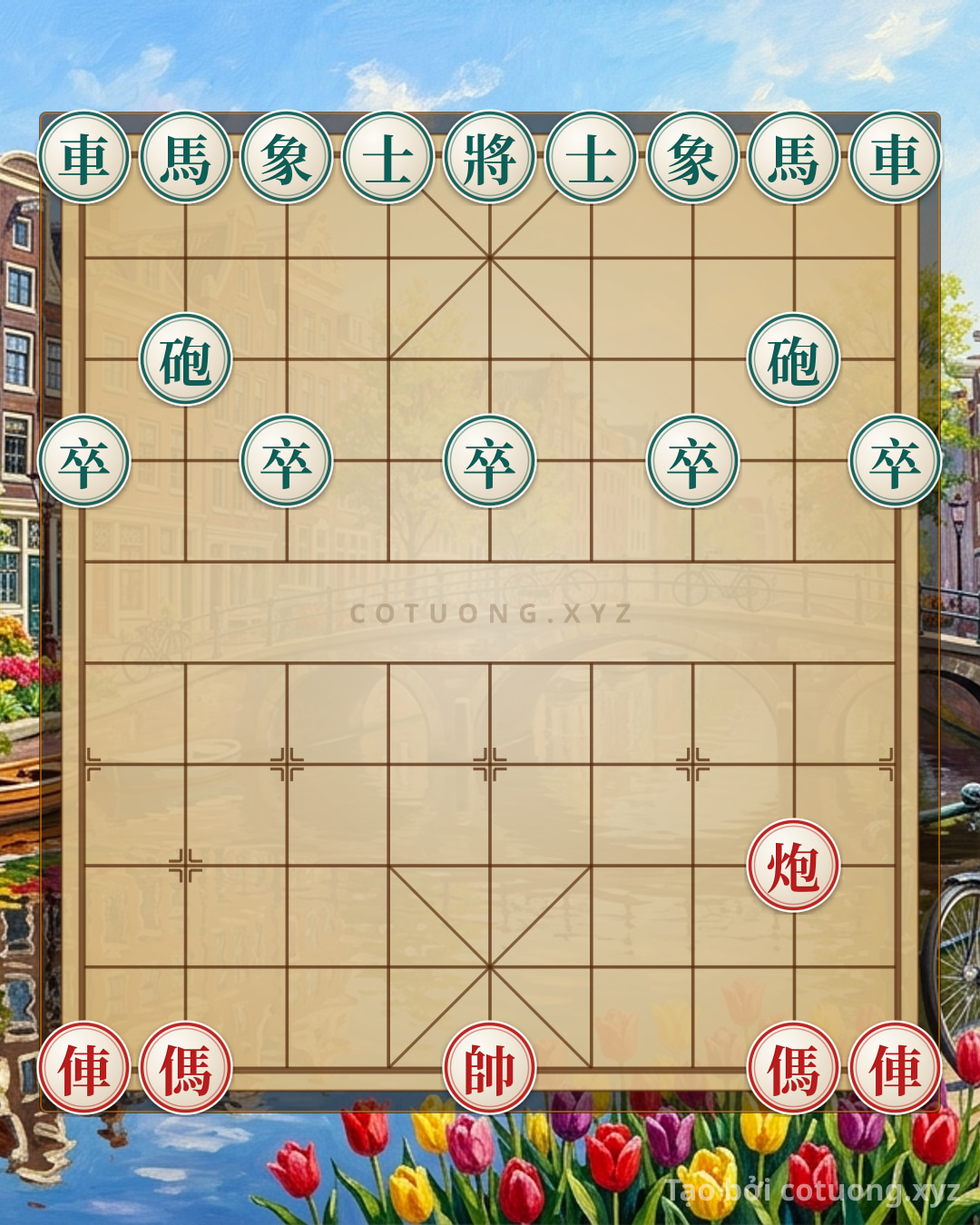 Challenge: The Mystery of the Xiangqi Board: Red Faces Psychological Pressure as Black Sets Up the 'Heaven and Earth Battle' - Can you solve it?