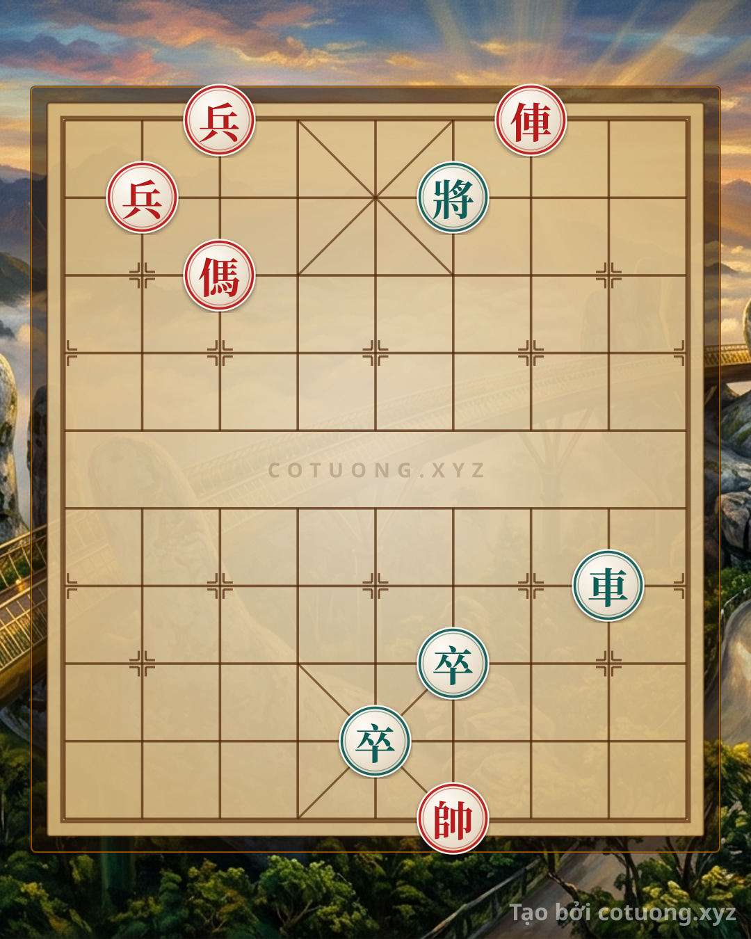 Challenge: Xa mã giao phong, ngọa tào tuyệt mệnh - Can you solve it?