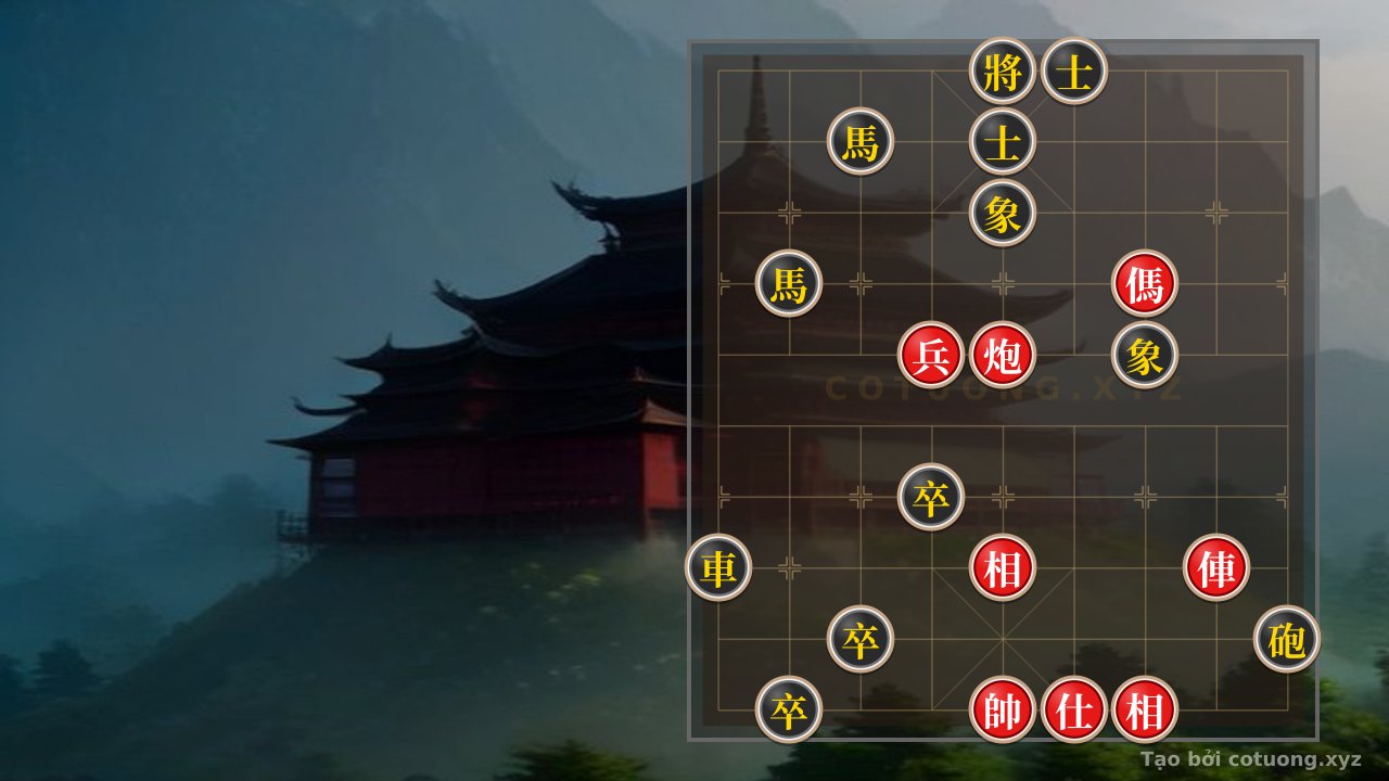 Thế cờ: Classic Xiangqi Tips: The Xe-Phao-Ma-Chot vs. Xe-Phao-Song-Ma Battle - Decoding the Red's Decisive Move — Cờ Tướng Online