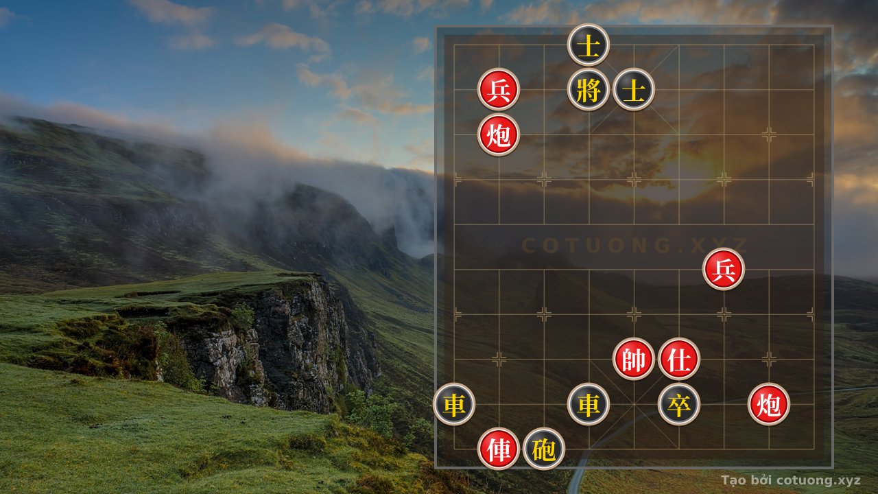 Thế cờ: Red Cannon's Counterattack: The Art of Defensive Counterattack in the Rook Thrust Formation — Cờ Tướng Online