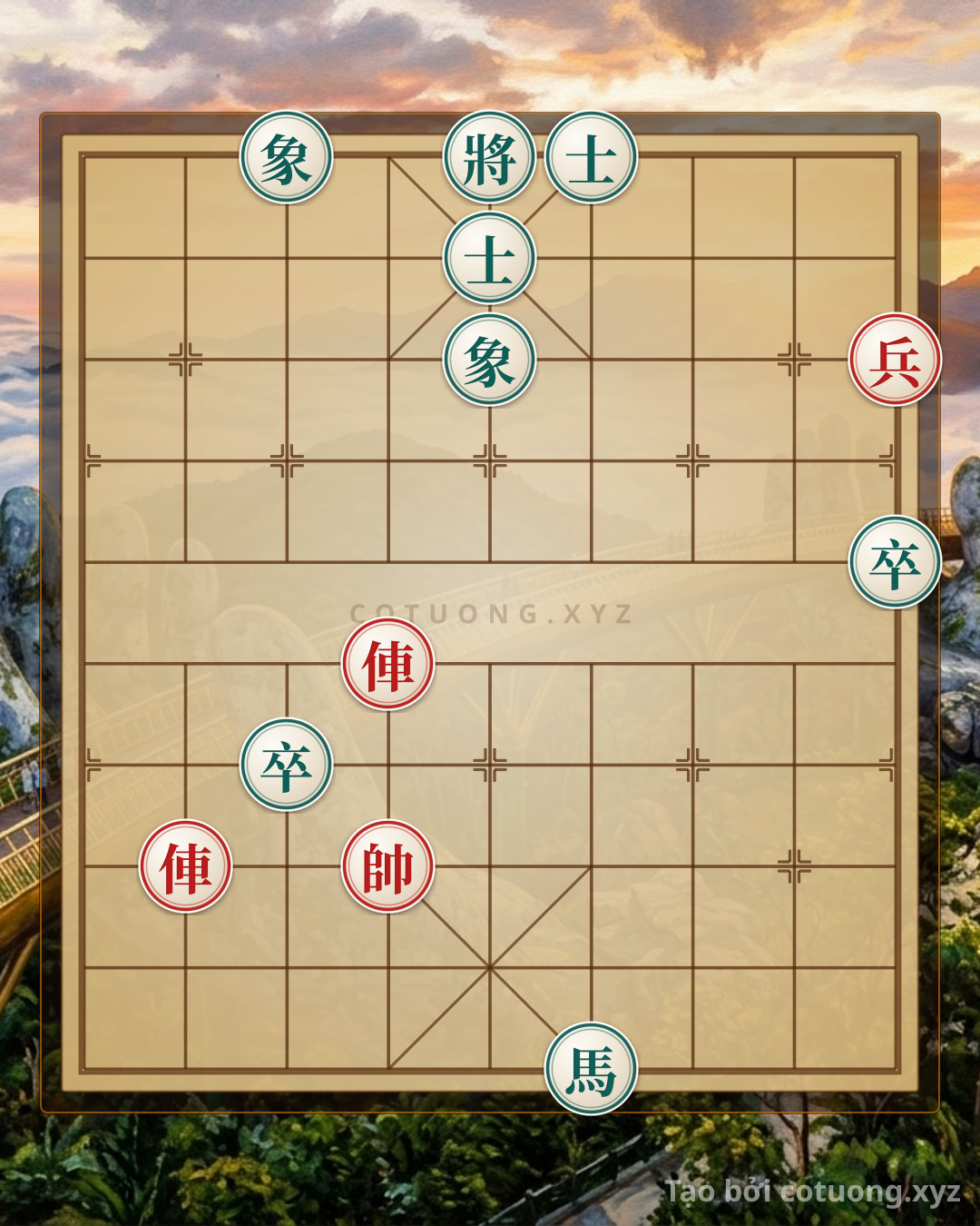 Challenge: Xiangqi: Red's Crushing Strategy - Chariot's Straight Attack, Black's Elephant Shattered - Can you solve it?