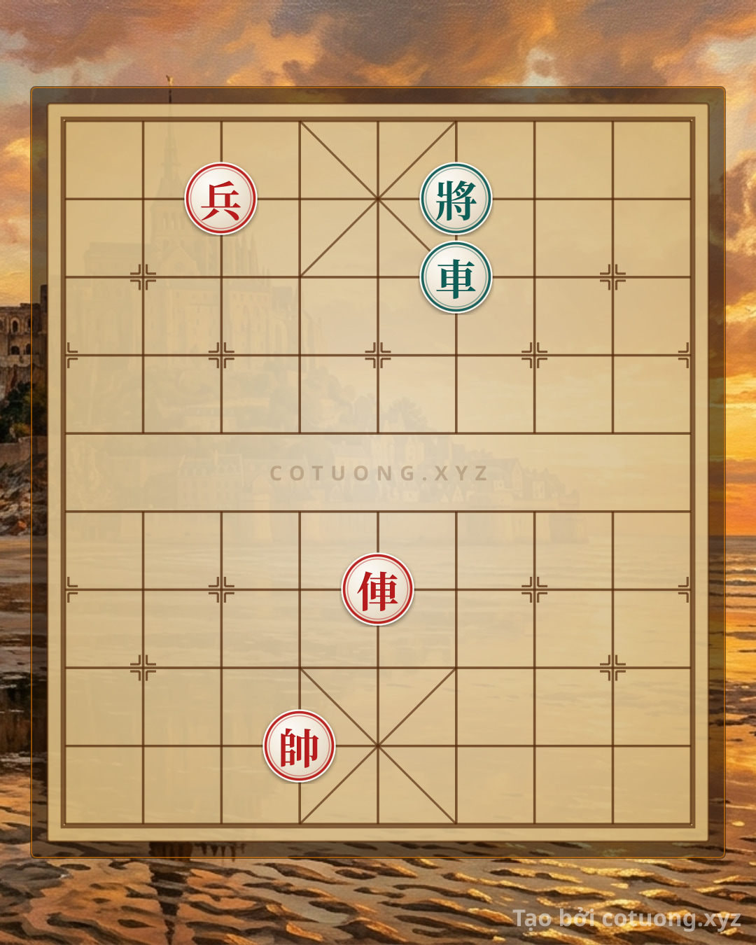 Challenge: Xiangqi: Attacking the Black Chariot with the Red Pawn - Simple Killer Strategy - Can you solve it?