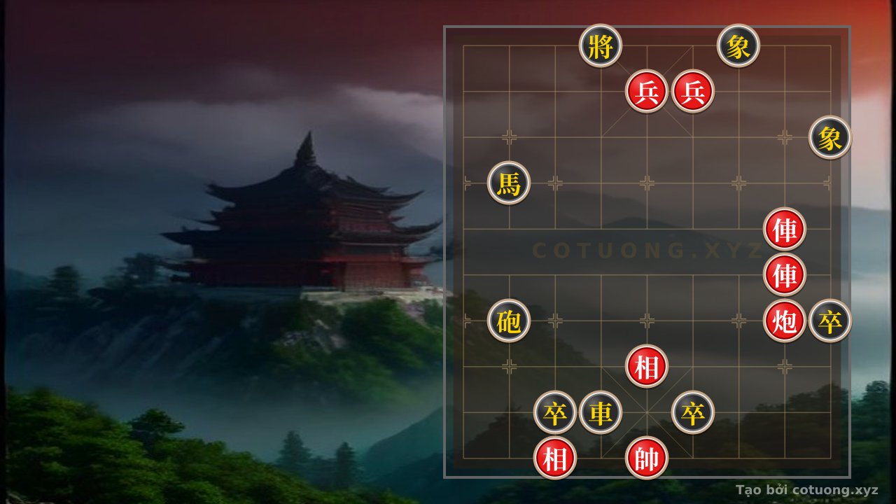 Thế cờ: Xiangqi: Secrets of the 'Donglue' Formation - Red's Winning Tactics — Cờ Tướng Online