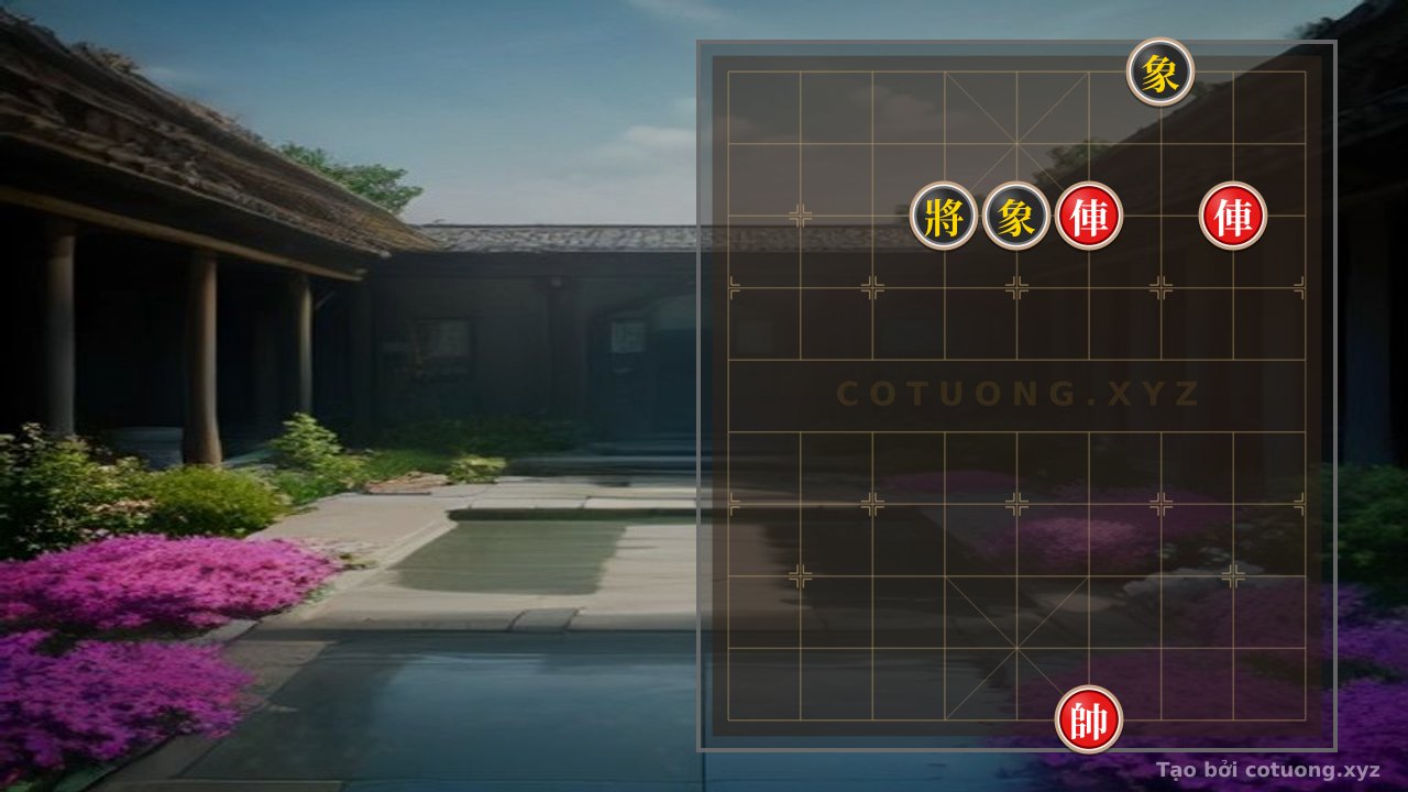 Thế cờ: Xiangqi Symphony: Red Chariot Roars, Black Elephant Stands Still - Tactical Lessons from Position 1/10 — Cờ Tướng Online