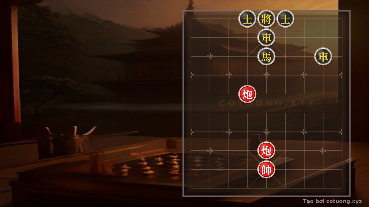 Thế cờ: The 'Red Cannon on 6th File, 6th Rank' Trap - The Secrets of the Black Formation in a Level 5 Xiangqi — Cờ Tướng Online