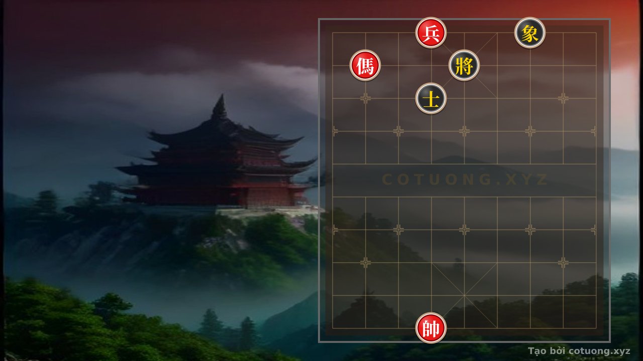 Thế cờ: Red General Chess: Speed Checkmate Tactics - Fastest Solution for Black's Elephant, General, and Advisor — Cờ Tướng Online