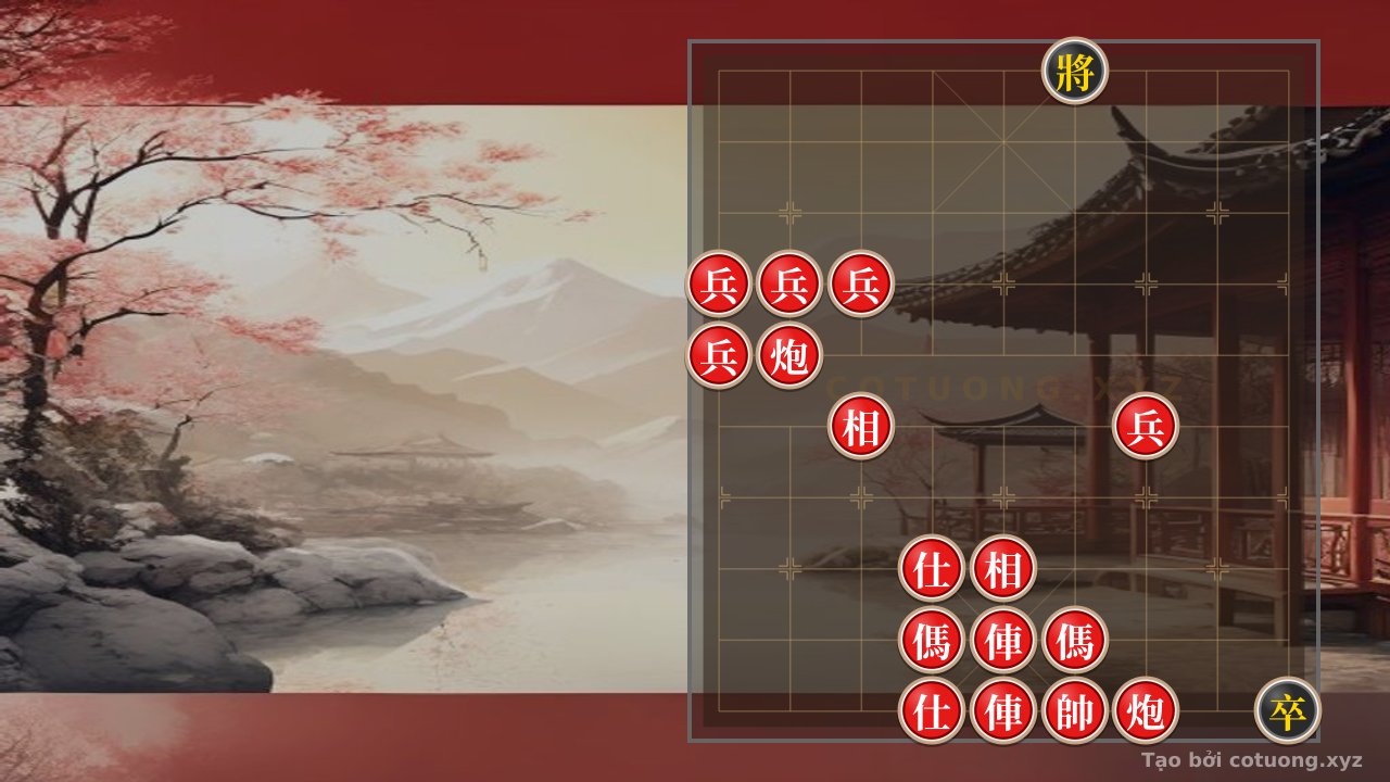 Thế cờ: The 'Red vs Black' Formation - Xiangqi: A Life-or-Death Move — Cờ Tướng Online
