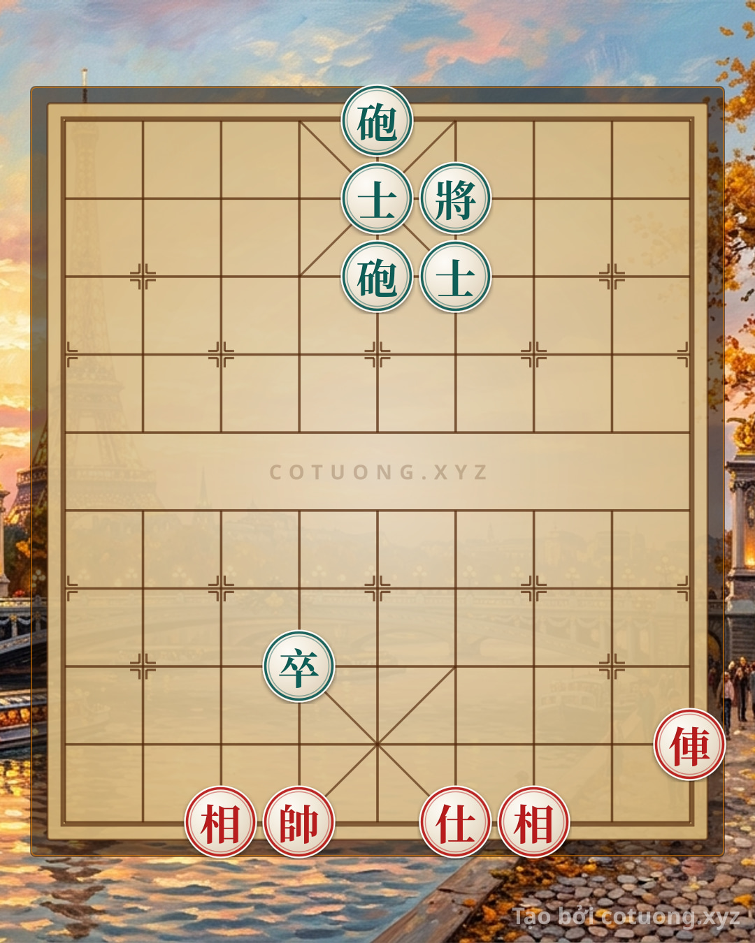 Challenge: Red Cannon's Secret 'Horse Ngoc Tao' Formation: Black's Trap Must Be Broken in 3 Moves - Can you solve it?