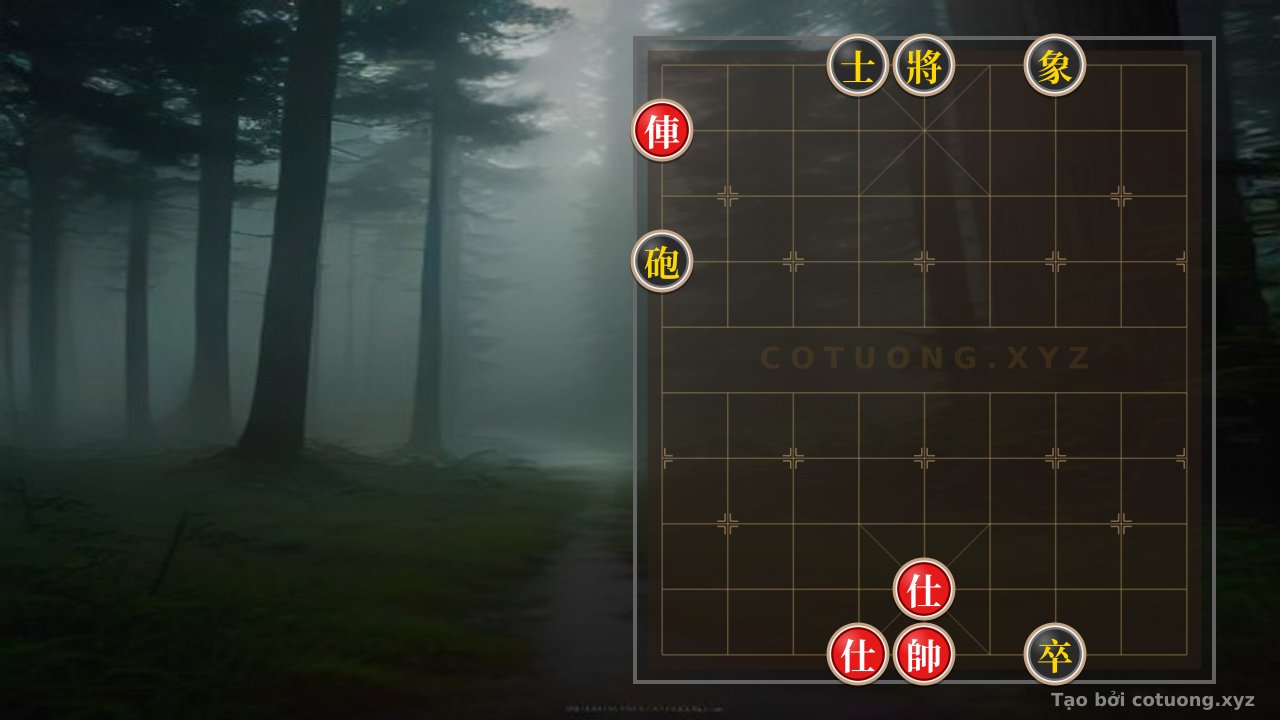Thế cờ: Mystical Chess Tactics: The Rook 2 Advisors Crushing the Cannon Pawn Bishop – The Lethal Trap Behind the Unexpected Move — Cờ Tướng Online