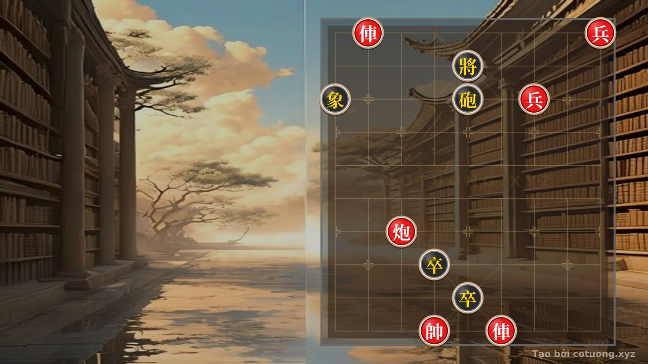Thế cờ: Xiangqi: Red Chariot Retreats to File 8 - Black's Strong Defensive Tactics — Cờ Tướng Online
