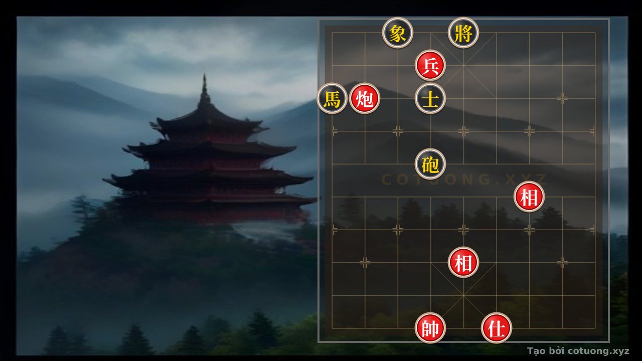 Thế cờ: Xiangqi Strategy 'Single Elephant Holds the Fort': Defense Tips When Forces Are Uneven and How to Counter the Red's Empty Cannon Attack — Cờ Tướng Online