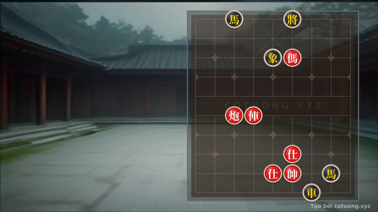 Thế cờ: Secret Tactics for Counterattacking: Using Double Horse Cannon to Attack the Black General in the Xiangqi Opening — Cờ Tướng Online