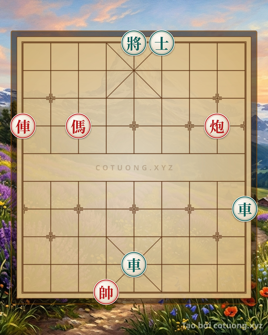 Challenge: Xiangqi: Red Cannon Attacks Stuck Black Chariot - Can you solve it?