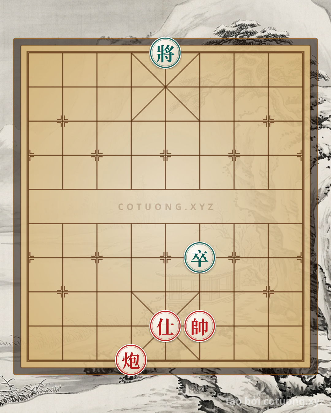 Challenge: Xiangqi: Checkmate with the Empty Cannon - Tactical Breakthrough Strategy - Can you solve it?
