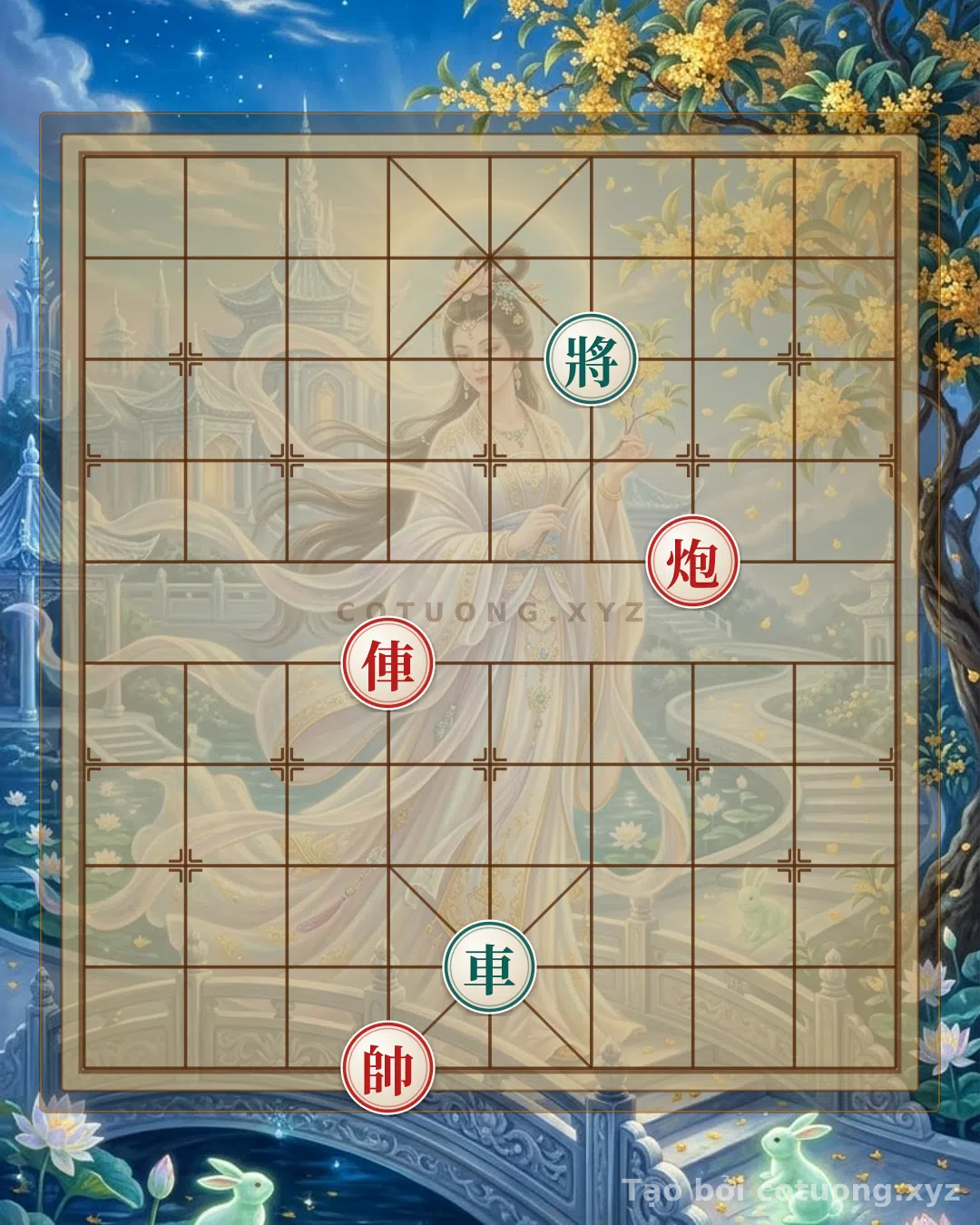 Challenge: Xa pháo hiệp lực trảm tướng - Can you solve it?