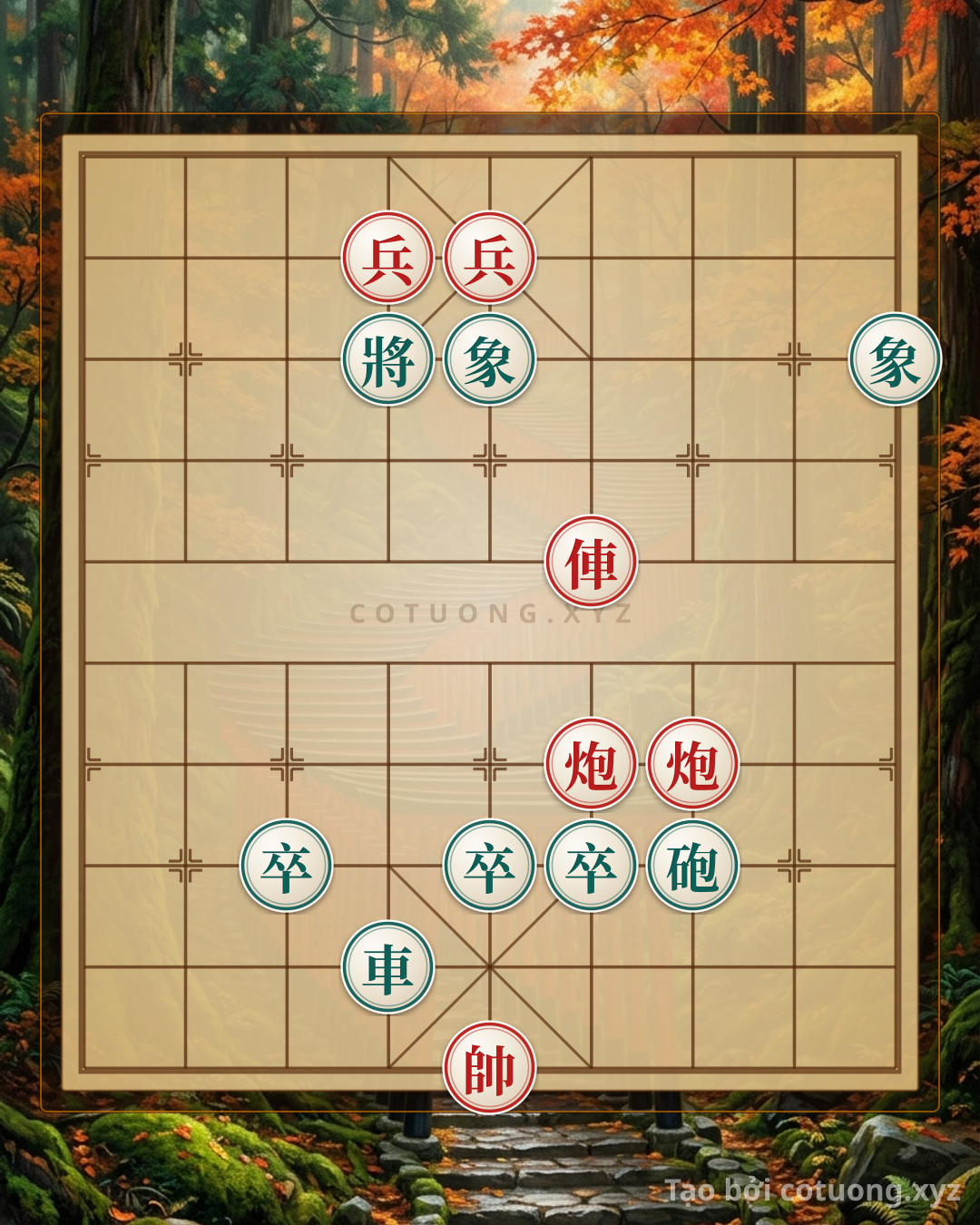 Challenge: Red General's Checkmate: Black Chariot on File 4 Threatened by Red Cannon on File 3 - Can you solve it?