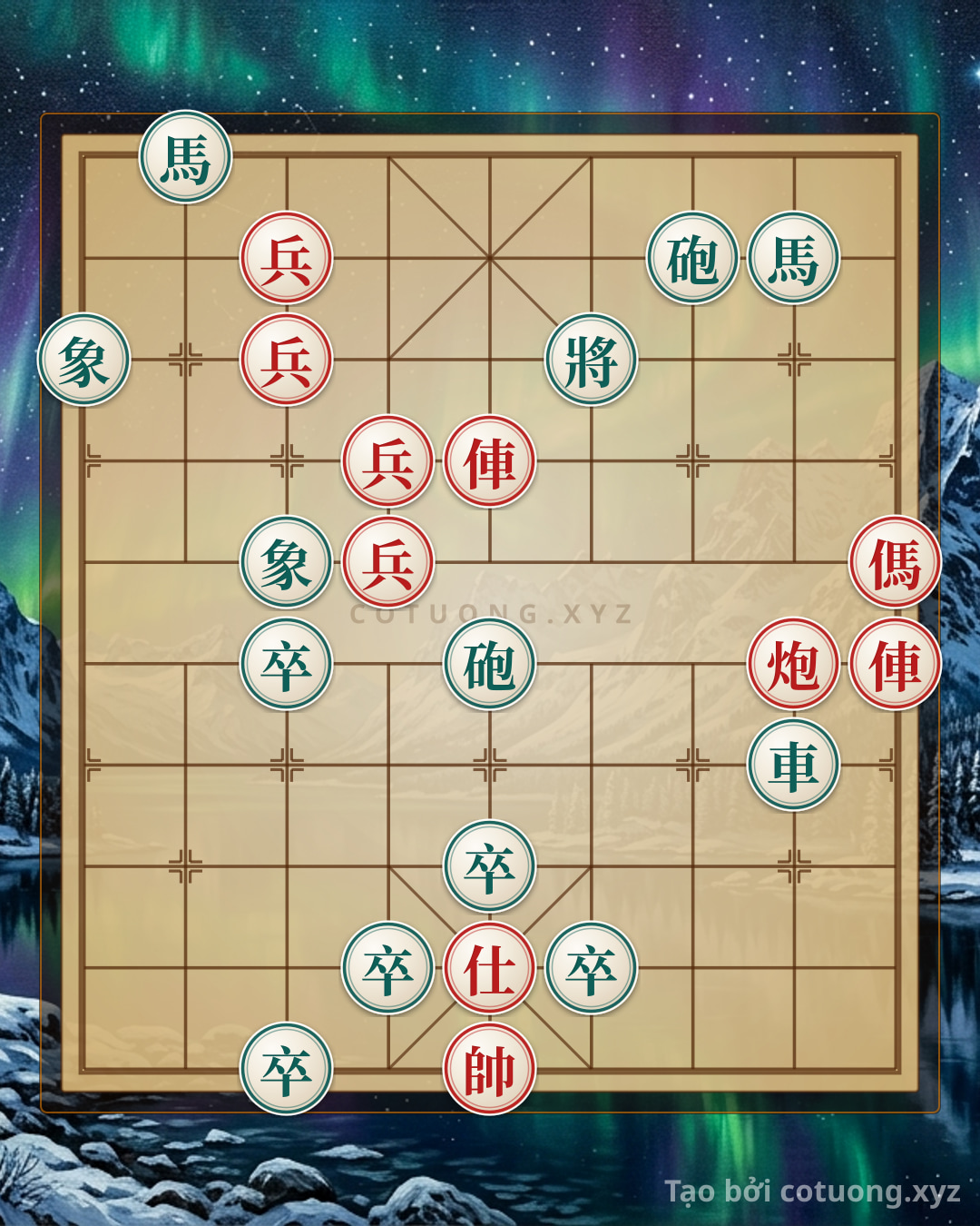 Challenge: The Art of Defensive Counterattacking: How the Red Player Reverses a Passive Position in Xiangqi - Can you solve it?