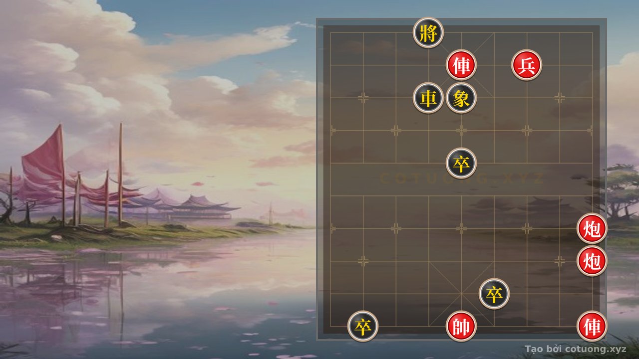 Thế cờ: Xiangqi Pro Tips: When Red's Double Rook Cannon Pawn Faces the Black Three Pawn Rook Gambit - What's the Escape for the Red Army? — Cờ Tướng Online