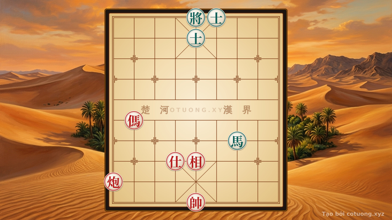 Thế cờ: Brain Teaser: Solve the Ultimate Xiangqi Masterpiece with Hidden Traps in a Life-and-Death Battle — Cờ Tướng Online