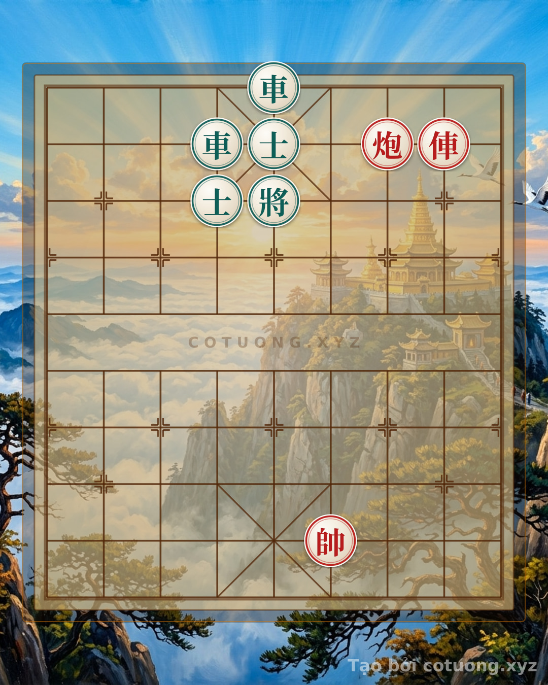 Challenge: Basic Xiangqi: The 'Double Rook vs. Cannon' Formation - Defensive Tips for Beginners - Can you solve it?