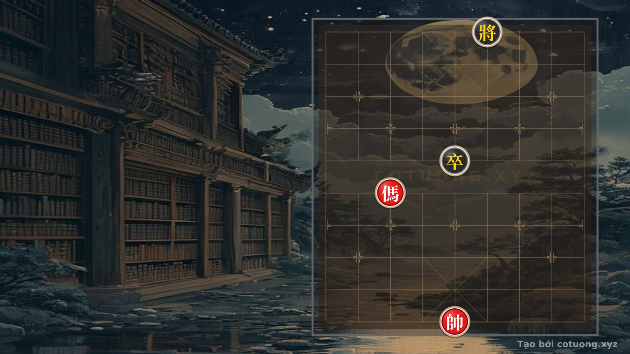 Thế cờ: Red Horse Challenge: A Brilliant Checkmate in the Unbeatable Chess Strategy — Cờ Tướng Online