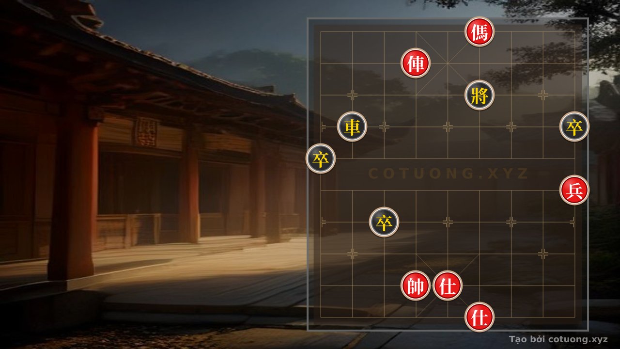 Thế cờ: The Art of Counterattacking: How the Red Side Can Reverse the Flow in the 'Trapped General' Strategy — Cờ Tướng Online
