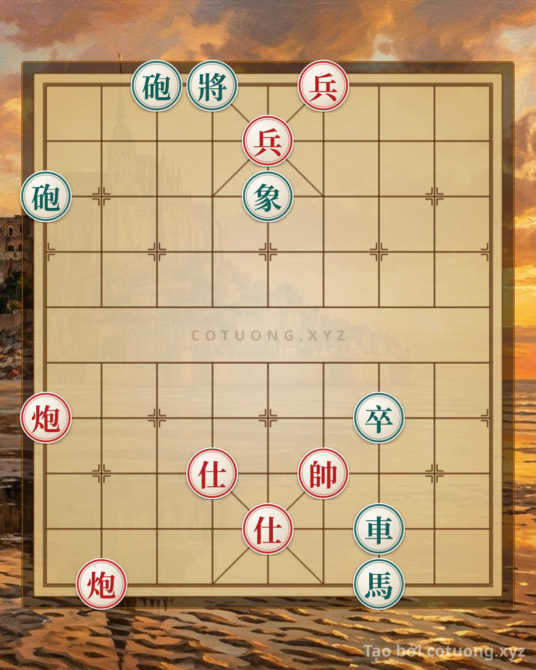 Challenge: Red Cannon Under Siege: Defensive Strategies for the Red Side in Xiangqi - Can you solve it?