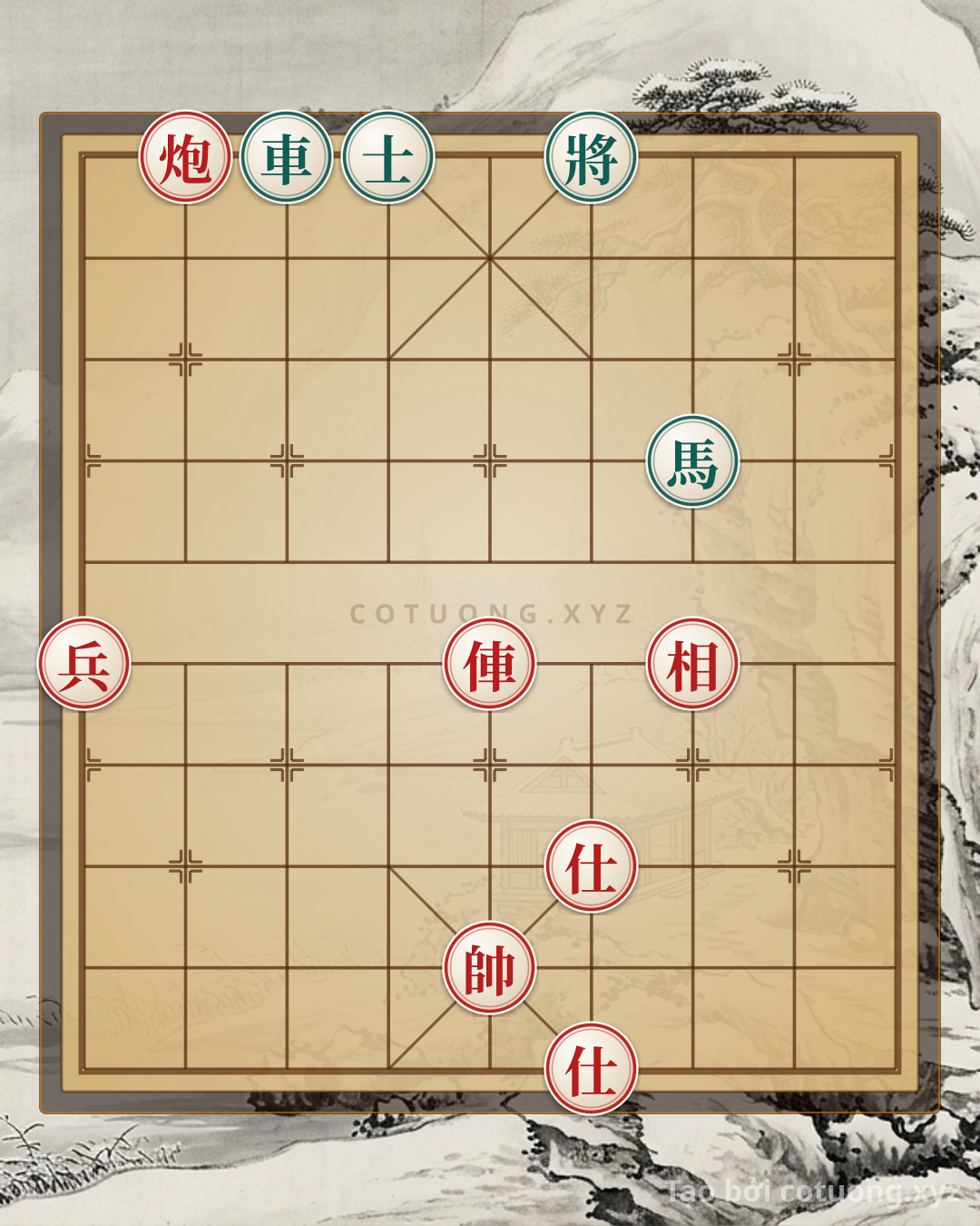 Challenge: Endgame Battle of Wits: Rook Cannon Pawn 2 Advisors Elephants vs. Rook Horse Advisor - Analysis of Subtle Traps - Can you solve it?