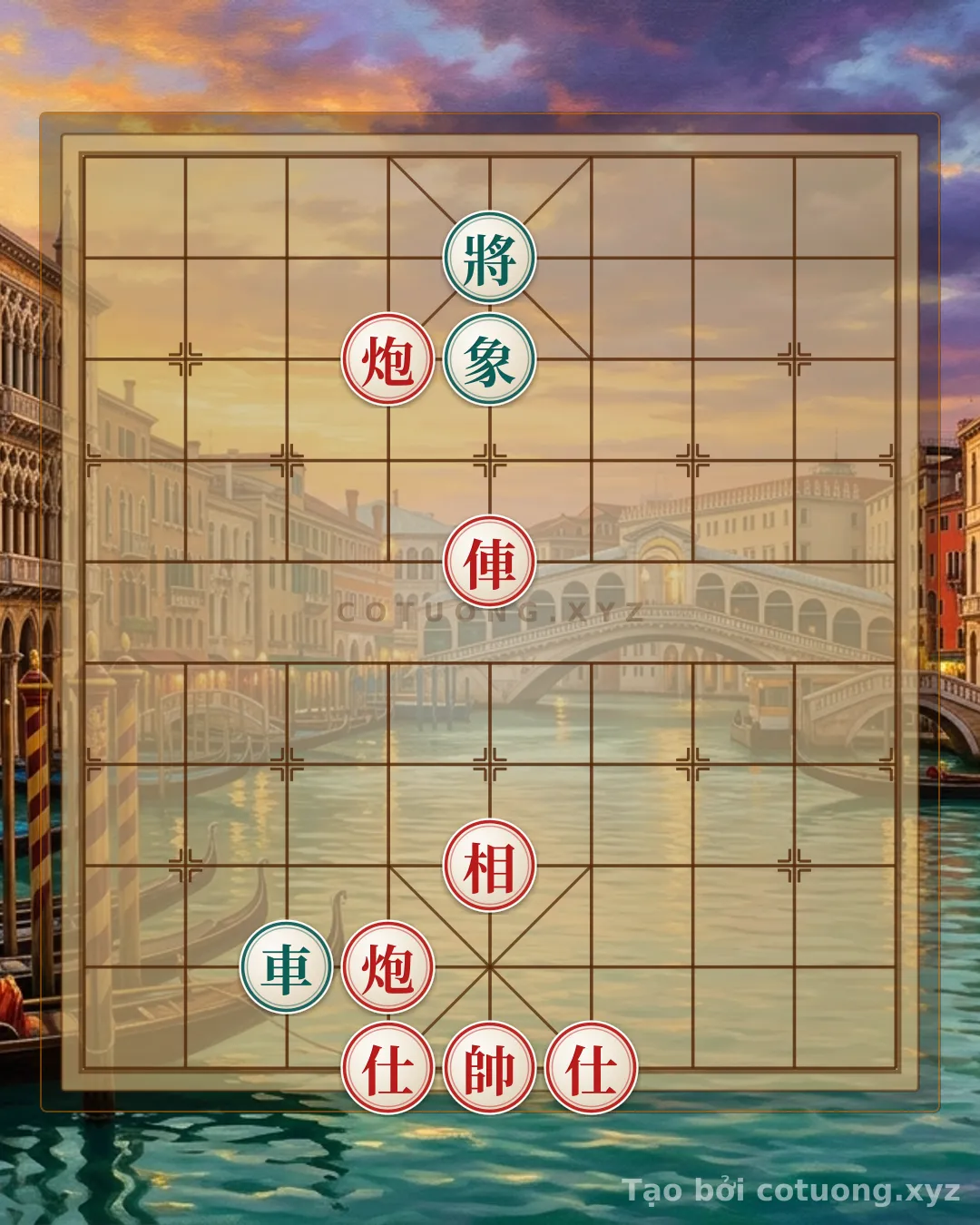 Thế cờ: Xiangqi: Red's Crushing Black Formation - Detailed Guide for Beginners — Cờ Tướng Online