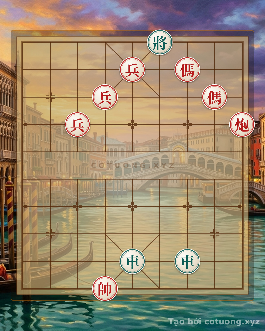 Challenge: Xiangqi Master's Secret: How to Defeat the Black Double Rooks with Two Cannons, Two Horses, and Three Pawns in One Move - Can you solve it?