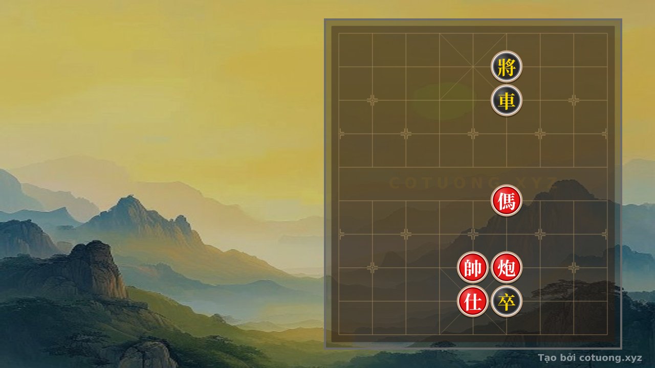Thế cờ: Xiangqi: Red Attacks Chariot, Black Falls into 'Trap' - Thrilling Tactics — Cờ Tướng Online