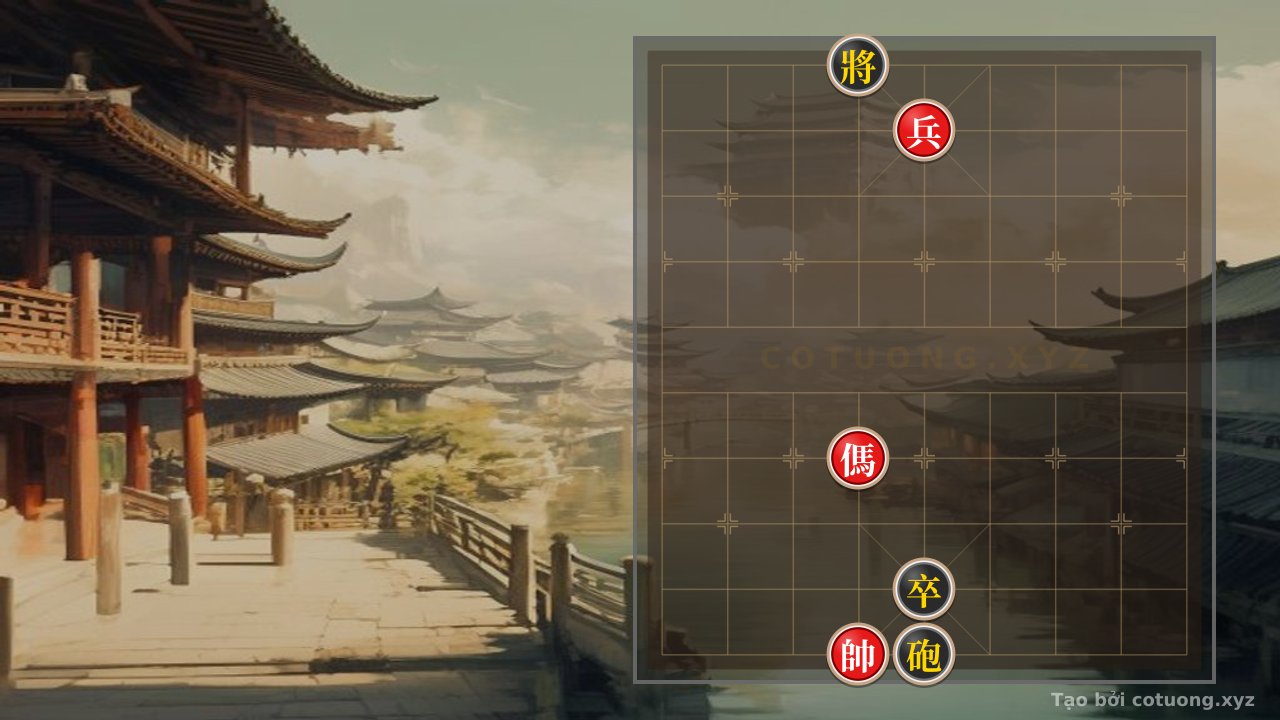 Thế cờ: Xiangqi: The Black Defense in the 4th Row, 10th Column – Can Red Exploit the Battlefield? — Cờ Tướng Online