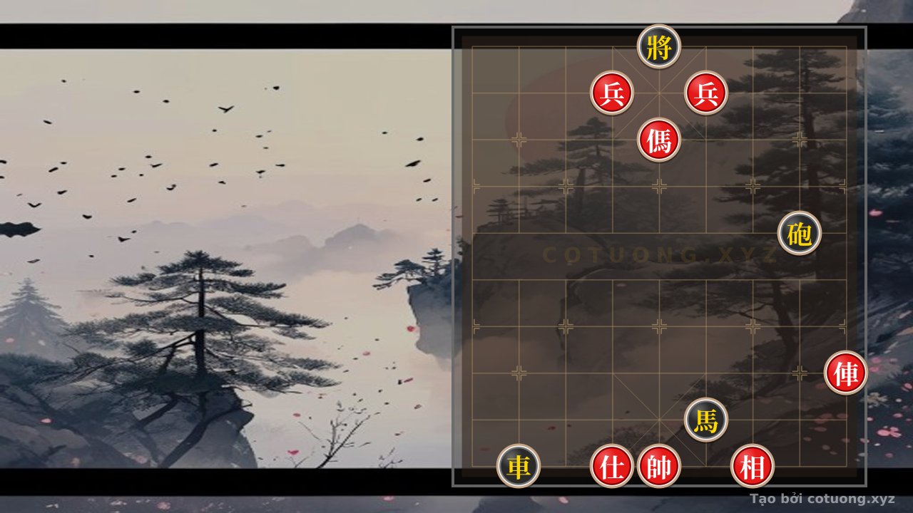 Thế cờ: Hack Xiangqi: How to Defend Against the 'Horse Cannon' Attack by Red — Cờ Tướng Online