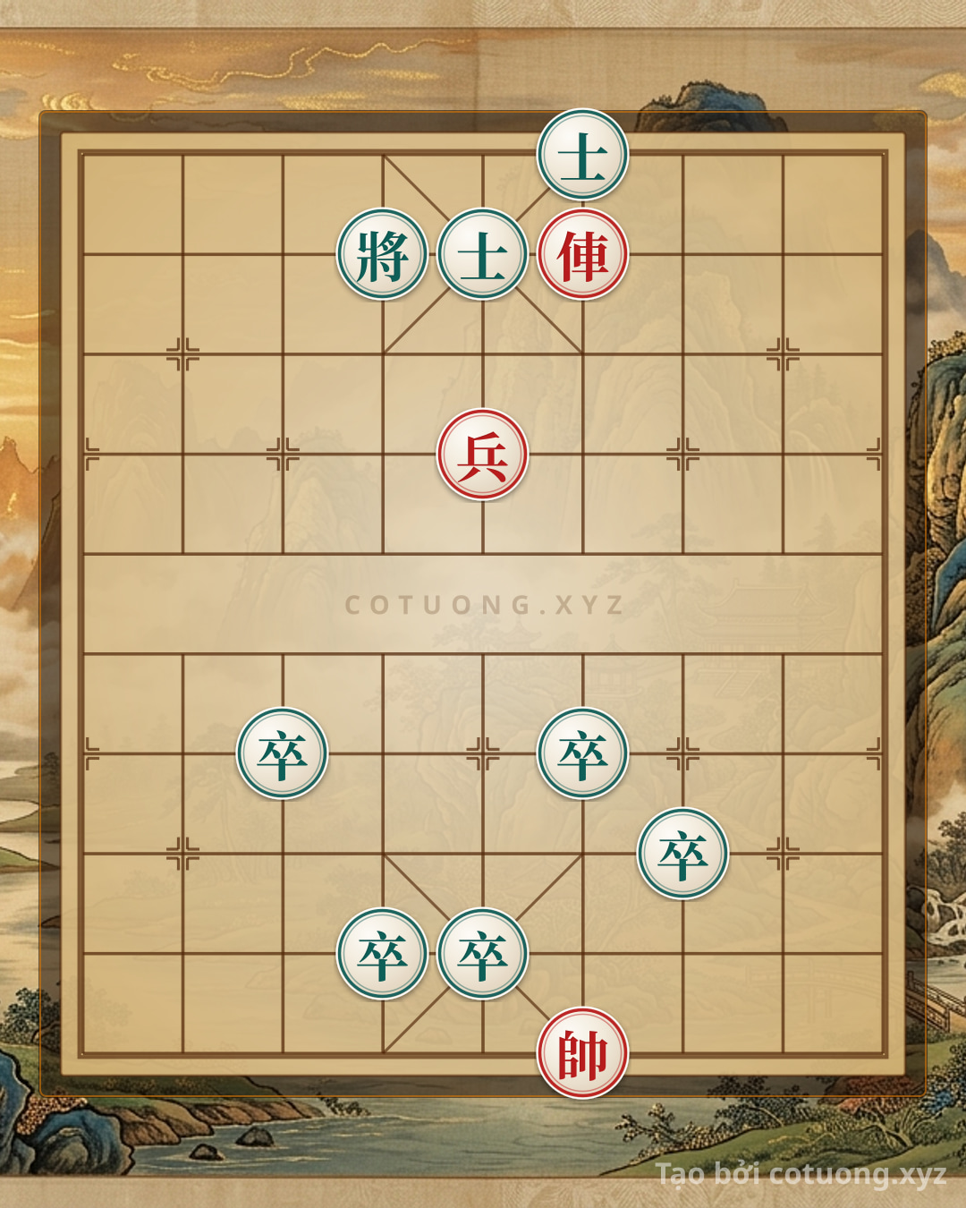 Challenge: Red Chariot's Escape: The Battle of Chinese Chess When the Black Advisor Surrounds the Red General - Can you solve it?