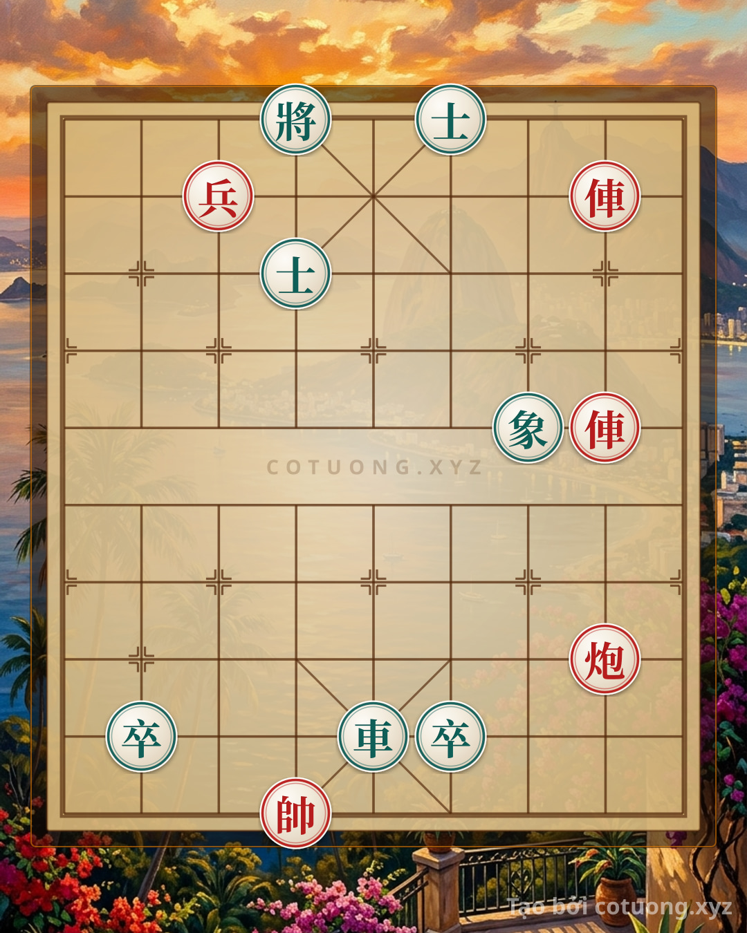 Thế cờ: Decisive Move: The Secret of a Dominant Red Formation — Cờ Tướng Online