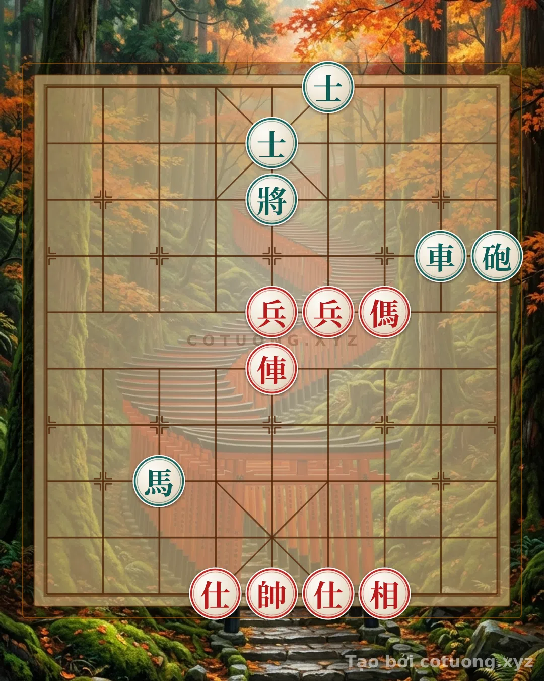 Thử Thách: Cờ Tướng Kho Nhất: Chiến Thuật Đỏ Đánh Xe Đen Trong Thế Song Mã Giao Chân - Bạn có thể giải được?