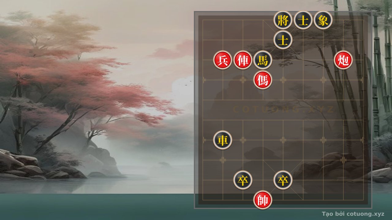Thế cờ: Cannon vs. Chariot: The Divine Combination on the Chessboard — Cờ Tướng Online