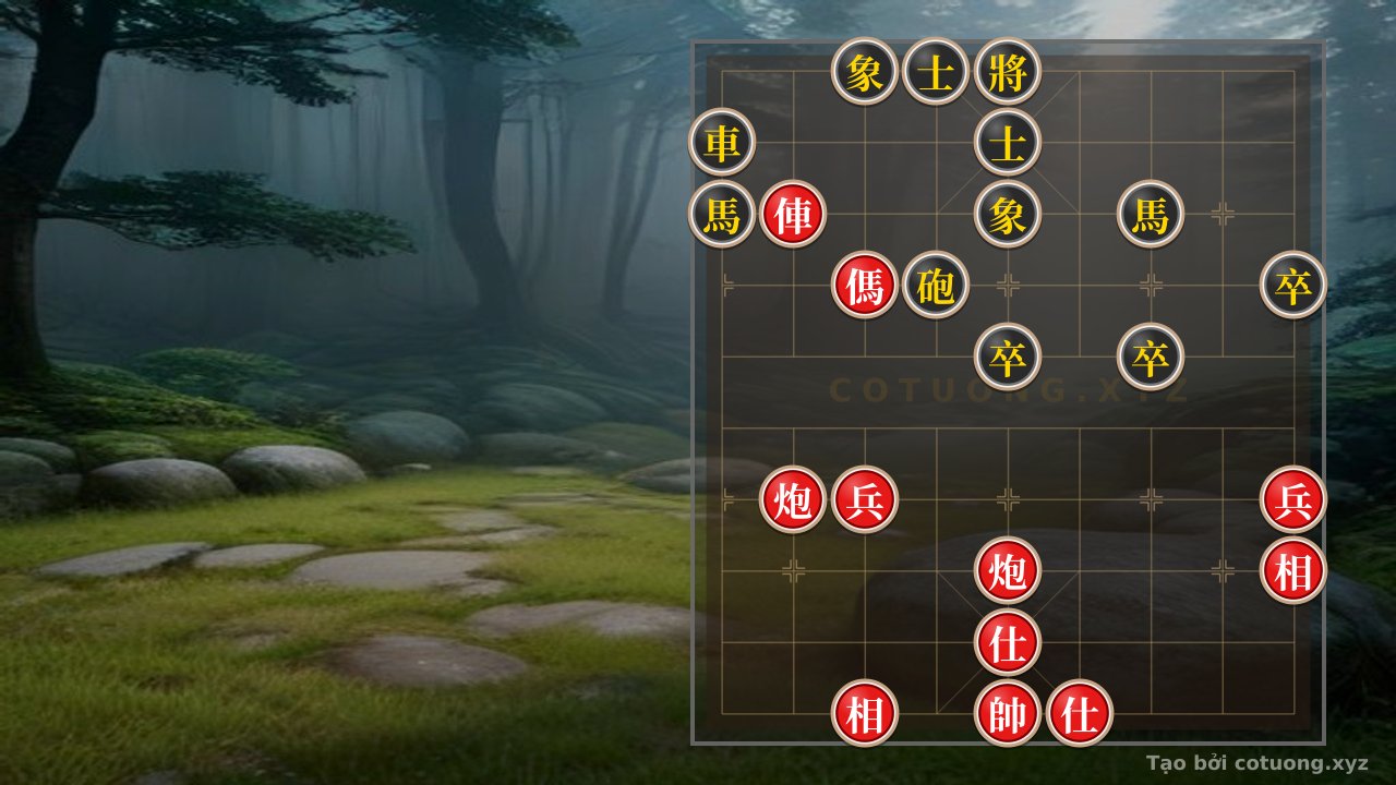 Thế cờ: Red General Chess: Mastering the 'Double Horse Legs' Opening — Cờ Tướng Online