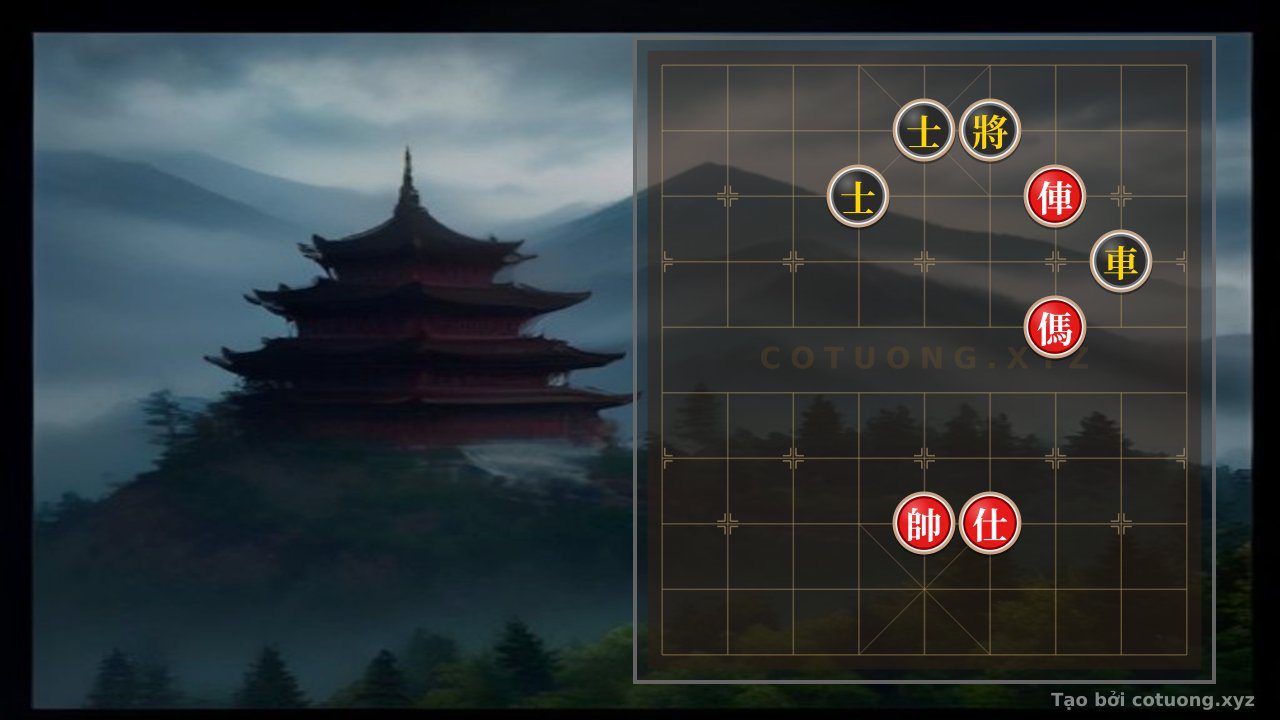 Thế cờ: Hidden Trap Tactics: Red Rook + Red Horse vs. Black Xa 2 Bishops - Ultimate Opening Strategy — Cờ Tướng Online