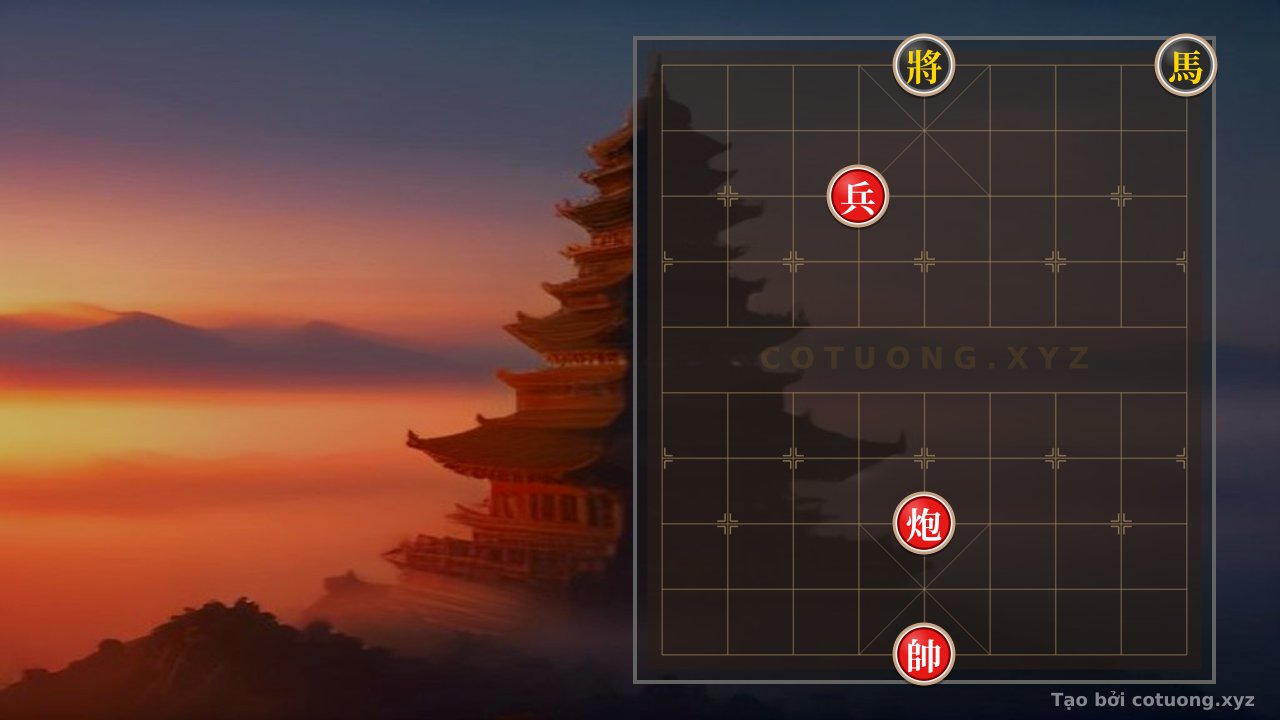 Thế cờ: Chiến thuật cờ tướng: Đỏ áp sát Tướng Đen - Phân tích tâm lý và bước ngoặt quyết định — Cờ Tướng Online
