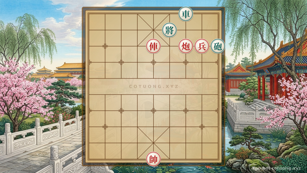 Thế cờ: Xiangqi: The Art of the Black Chariot's Breakthrough at File 7 - A Patience Strategy for Players — Cờ Tướng Online